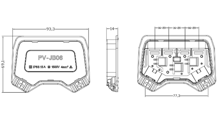 Junction Box for PV Installation