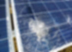 Vandalism on Solar panel